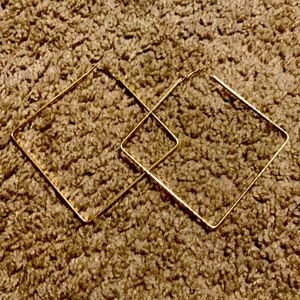 Diamond shaped earrings